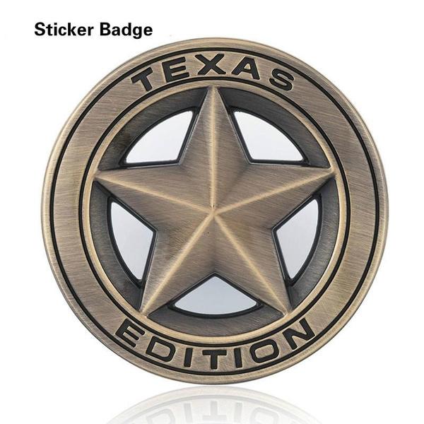 3D Metal Texas Edition Badge Emblém Samolepka na auto pro Wrangler Compass Grand Cherokee Patriot Liberty Renegade Commander