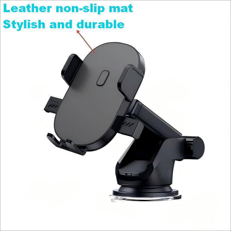 Multi-Functional Car Dashboard & Center Console Phone Holder with Suction Cup