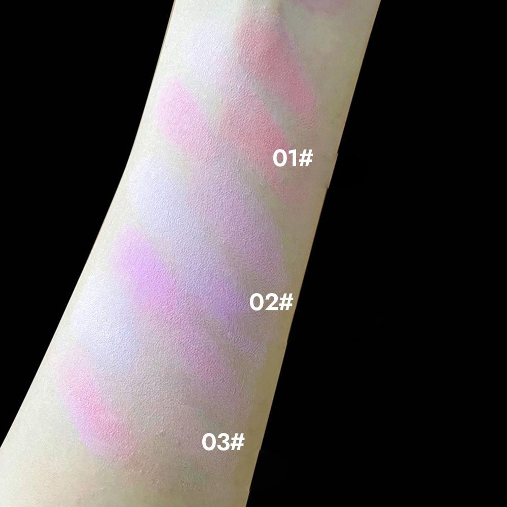 HERORANGE 4 Colors Blush Pudr Sada make-upu na obličej Smíšené sladké teplé barvy Matný pudr na tvář Kosmetická make-up tvářenka