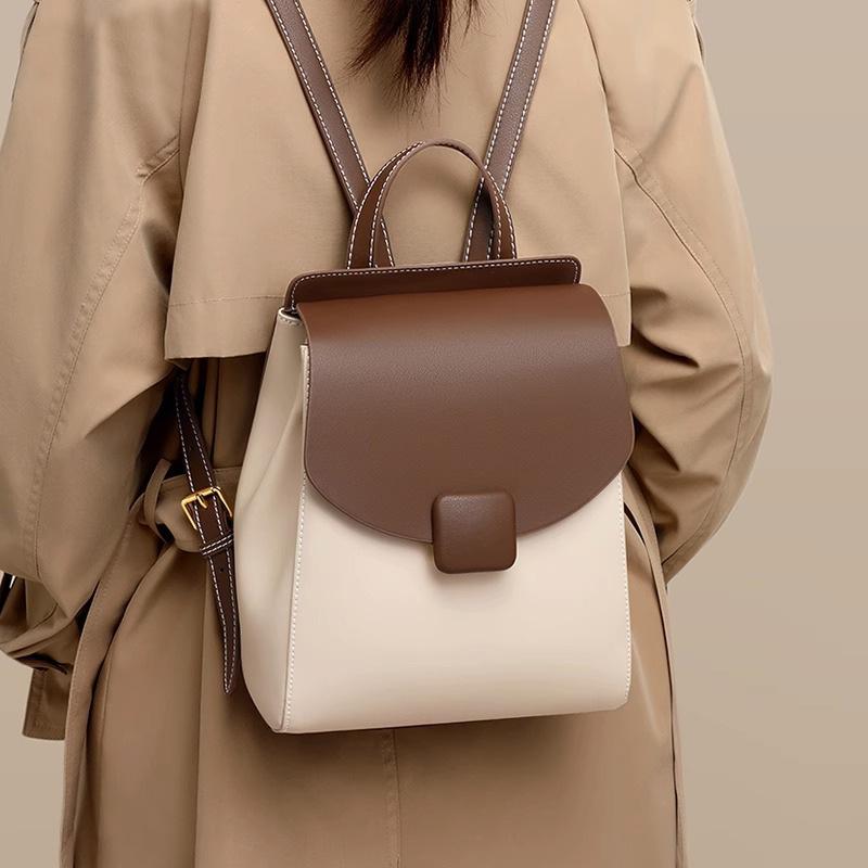 

Premium sense backpack bag 2025 new fashion small backpack leisure large capacity commuter college student travel schoolbag