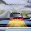 Rapid Defrost 12V Car Heater Warmer Providing Adjustable Vents for Enhanced Visibility and Driving Safety During Travel