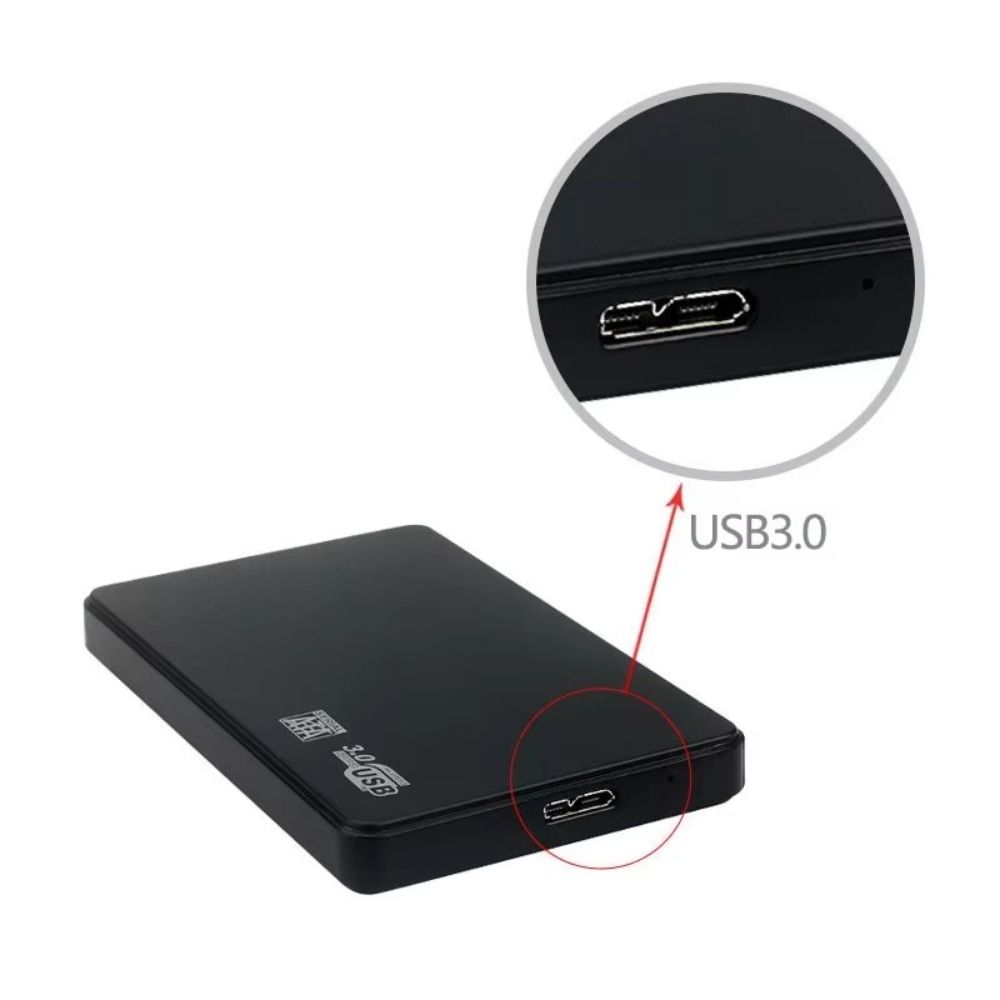 5Gbps Speed Hard Drive Box 2.5 Inch HDD Box New SSD External Hard Drive Case