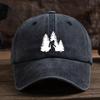 Gorilla print baseball cap, unisex outdoor hat, fashionable and versatile duckbill cap trend