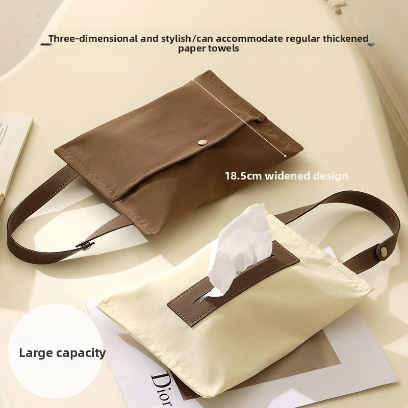 1/3pz Scatola Porta fazzoletti da appendere Borsa porta fazzoletti da parete Borsa pieghevole per tovaglioli riutilizzabile