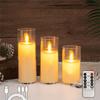 with Remote Control LED Flameless Candles Realistic Flickering Atmosphere Night Lamp  Wedding Party