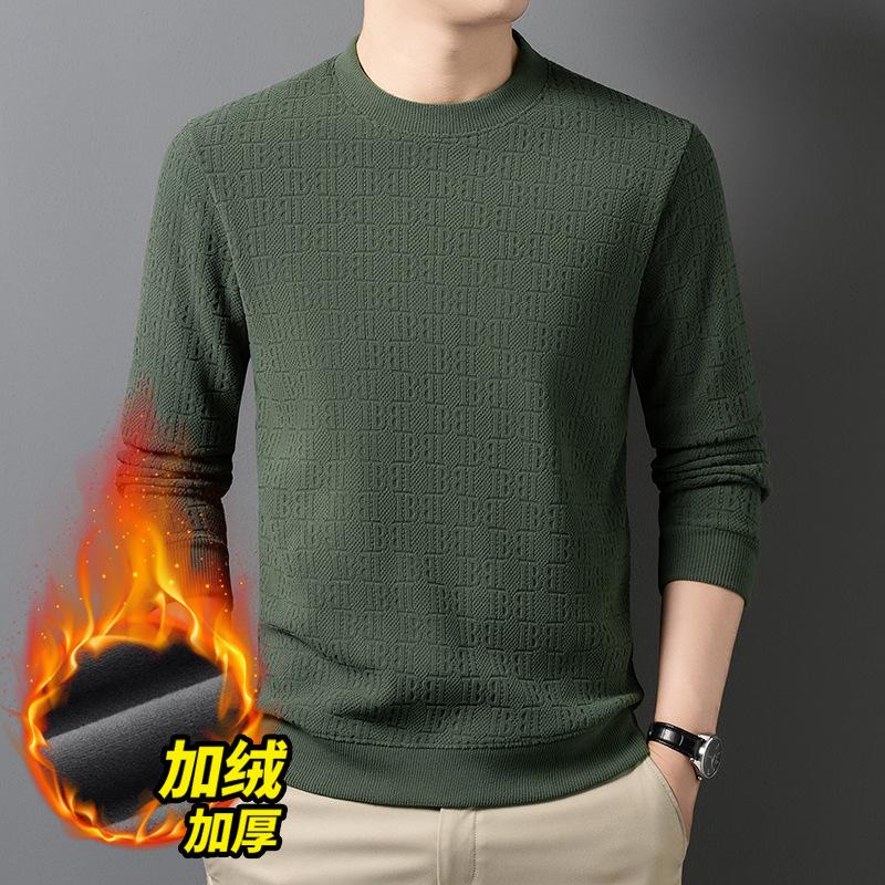 Long Sleeve Hoodie Men s Winter Casual Versatile Loose Fit M