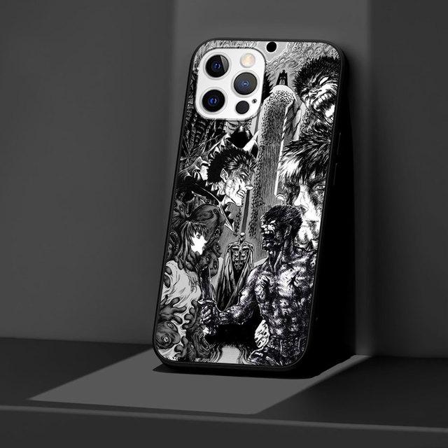 

Чехол для Apple Iphone 11 13 12 Mini 14 Pro Max Xr 7 8 +Se 2020 Xs 6 6s Plus 5 5S силиконовый чехол для телефона с рисунком «Берсерк кишки» аниме iPhone 13