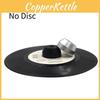 Durable Black 7-inch Vinyl Record Adapter For Smooth 45 Rpm Playback