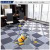 Non-Slip Tile Carpet, Easy-to-Place Adhesive Mat [45x45cm] Large Tile Mat, Floor Protection, Stays In Place, Joint Mat, Soundproofing, Compatible with