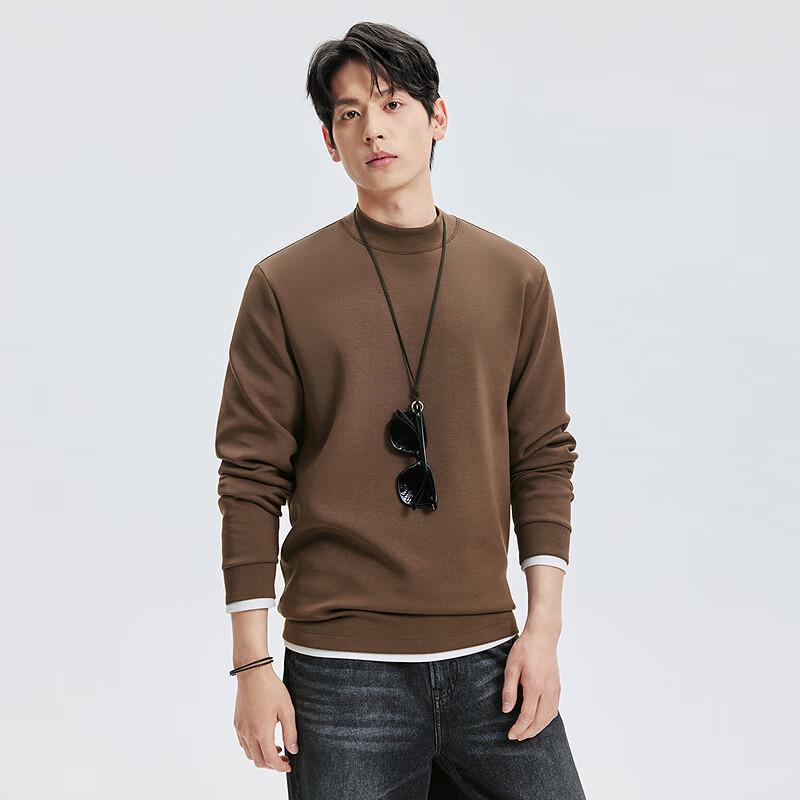 

SEPTWOLVES Men s Soft Mid-High Neck Long Sleeve T-Shirt XXL