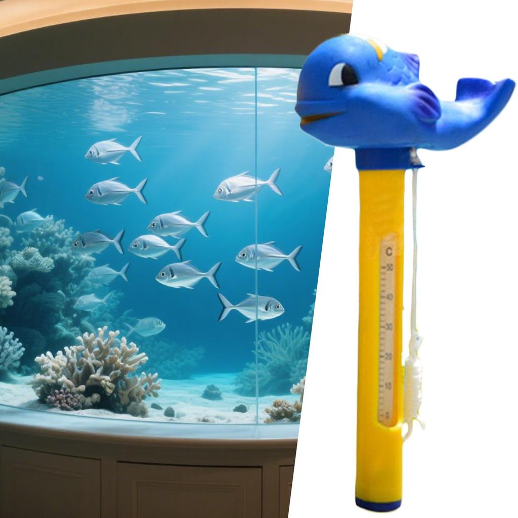 Pool Thermograph Floating Swim Pool Floating Water Temperature Gauge Precision Measurement Easy Read Tool for Women Men Kids