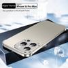 Luxury Metal Aluminum Corner Pad With Lens Protector Case for iPhone 16 15 14 13 Pro Max 16 Plus 14 Pro Shockproof Phone Cover
