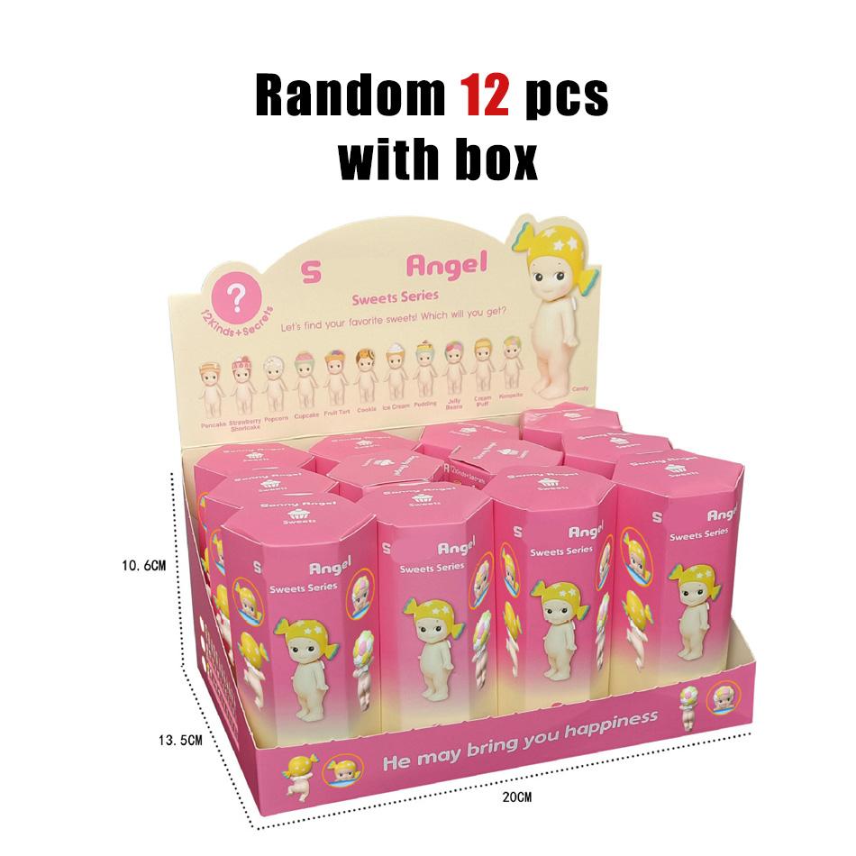 Hot Cartoon Angel Blind Box candy Doll Figuren Unboxing Fun Car Interior Decoration Ornament Birthday Christmas Doll Gift
