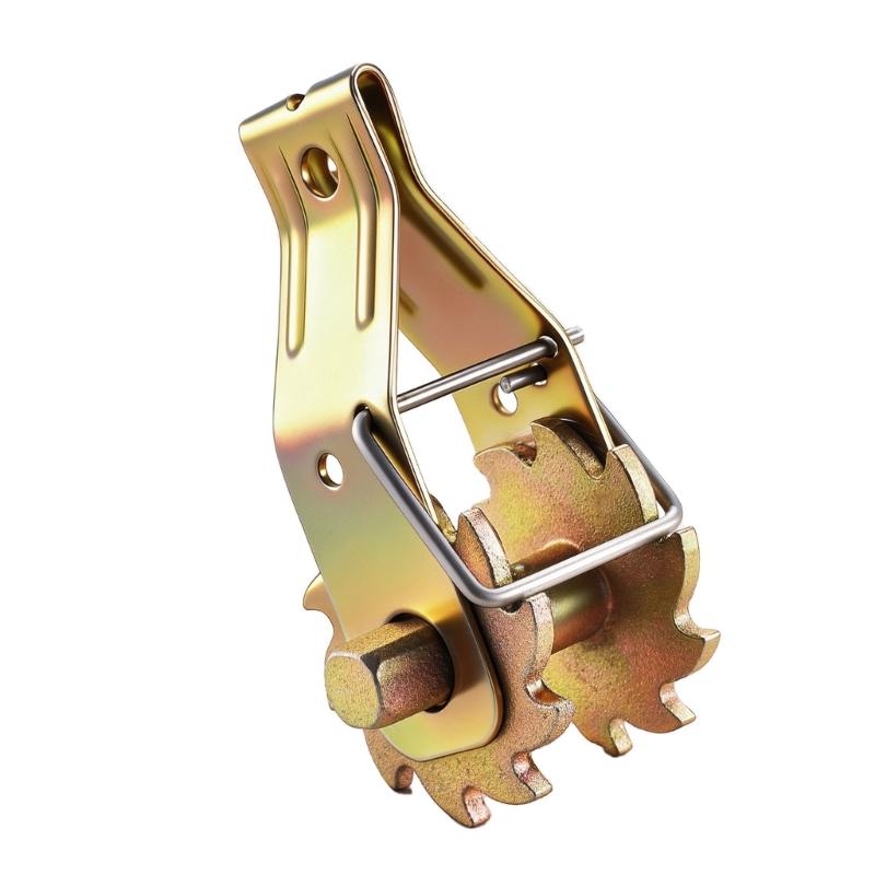 Manual Wire Tightener Gear Tensioner with Steel Body for Fence Line Repair, Wire Securing and Daily Maintenance Use