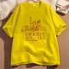 Unisex Wijn en Kaas Club Patroon Y2k Ronde Hals T-shirt Zomer Lente Korte Mouwen Grafische T-shirts Zomer Streetwear Y2K