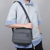 Professional Men's Crossbody Bag - Water-Resistant Oxford Messenger for Work (Large Capacity Oxford Sling with Secure Zippers)