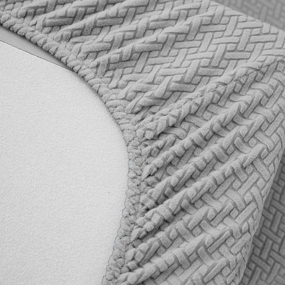 Jacquard Sofa Seat Cushion Cover Elasticity Chair Seat Cover Removable Sofa Slipcover Stretch Furniture Protector 1 /2 /3 /4 Seat