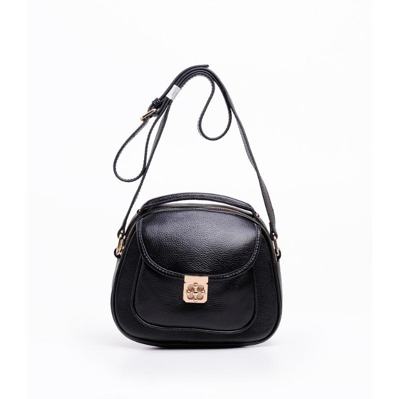 Women's Shoulder Crossbody Bag Small Square Bag Genuine Leather Bag