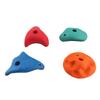 Climbing Holds Multi Color Resin Fiber Different Shape Round Corners Climbing Rock Wall Grips for Outdoor