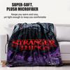 1PC Sci-Fi Horror S-Stranger T-Things Blanket Soft Warmth Flannel Throw Multifunctional Blanket Cozy Home Decorative Fans Gift