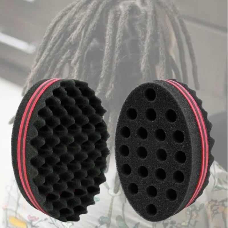 Multi-hole Oval Curling Sponge For Afro Curls Lightweight And Easy To Use