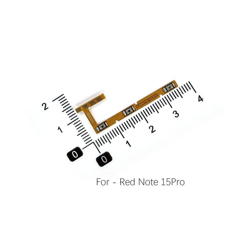 For Redmi Note 13 14 15 13Pro 14Pro 14Pro+ 15Pro Power Button Volume Flex Cable OnOff