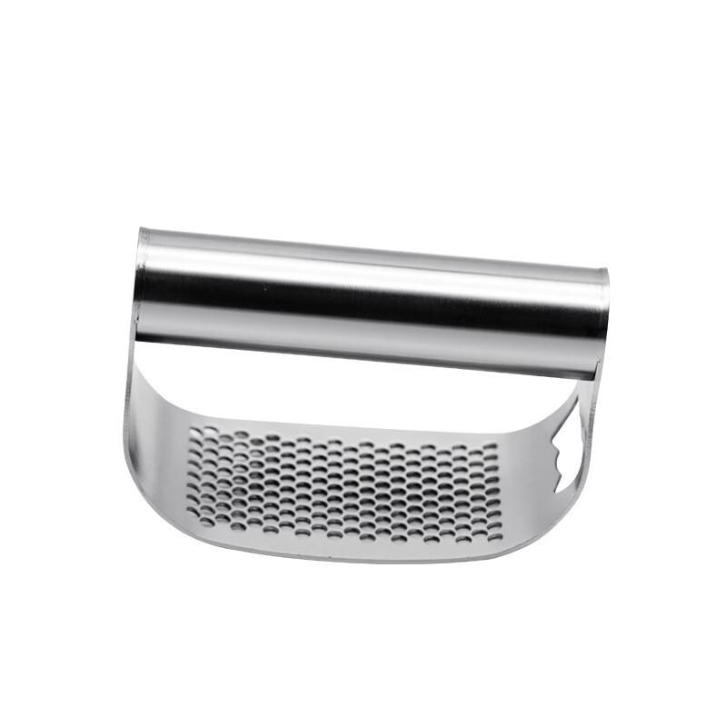 ZISIZ Manual 430 Stainless Steel Garlic Press (Set of 2)