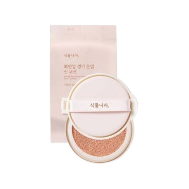

SIKMULNARA Ppoyan Rice Vital Tone-Up Sun Cushion Сменный блок Набор из 2 штук 02 Vital Peach SPF50+ PA++++ 15 г x 2
