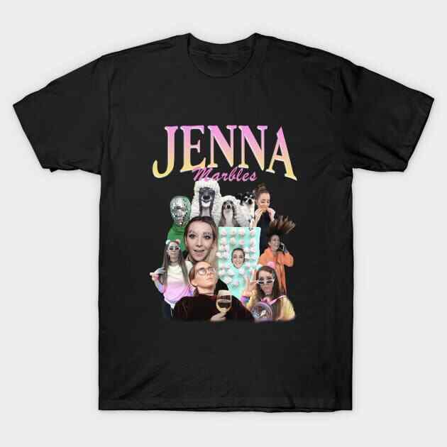 Jenna Marbles Retro - Pink Variant Made in USA T-Shirt M-3XL XXXXL