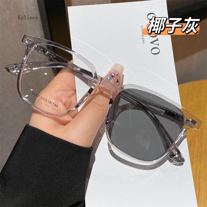 Computer Glasses Anti Blue Ray Glasses Men Women Photochromic Optical Eye Spectacle UV Blocking Gaming Filter Round Glasses