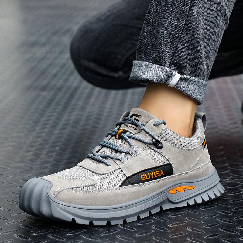 Insulated Shoes Men's Plastic Bag Head Anti-smashing and Anti-piercing Protective Insulation 10KV Electrical Shoes