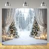 Christmas Winter Backdrop Xmas Decoration Background Winter Backdrop Decorations For Photo Studio Photo Booth Christams Party