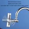 Kitchen Tap Spray Head 360 Swivels Spouts Faucet Extender Kitchen Sink Tap Spray Head Tap Aerator Large Area Replacement