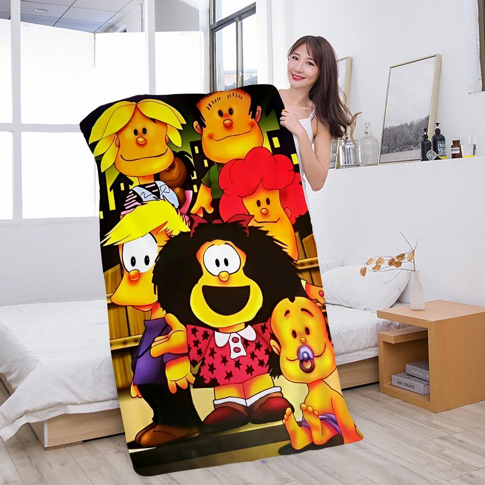 Cartoon M-Mafalda Microfiber Beach Towel Absorbent Quick dry Soft Yoga Swimming Resort Mountain Climbing Towel