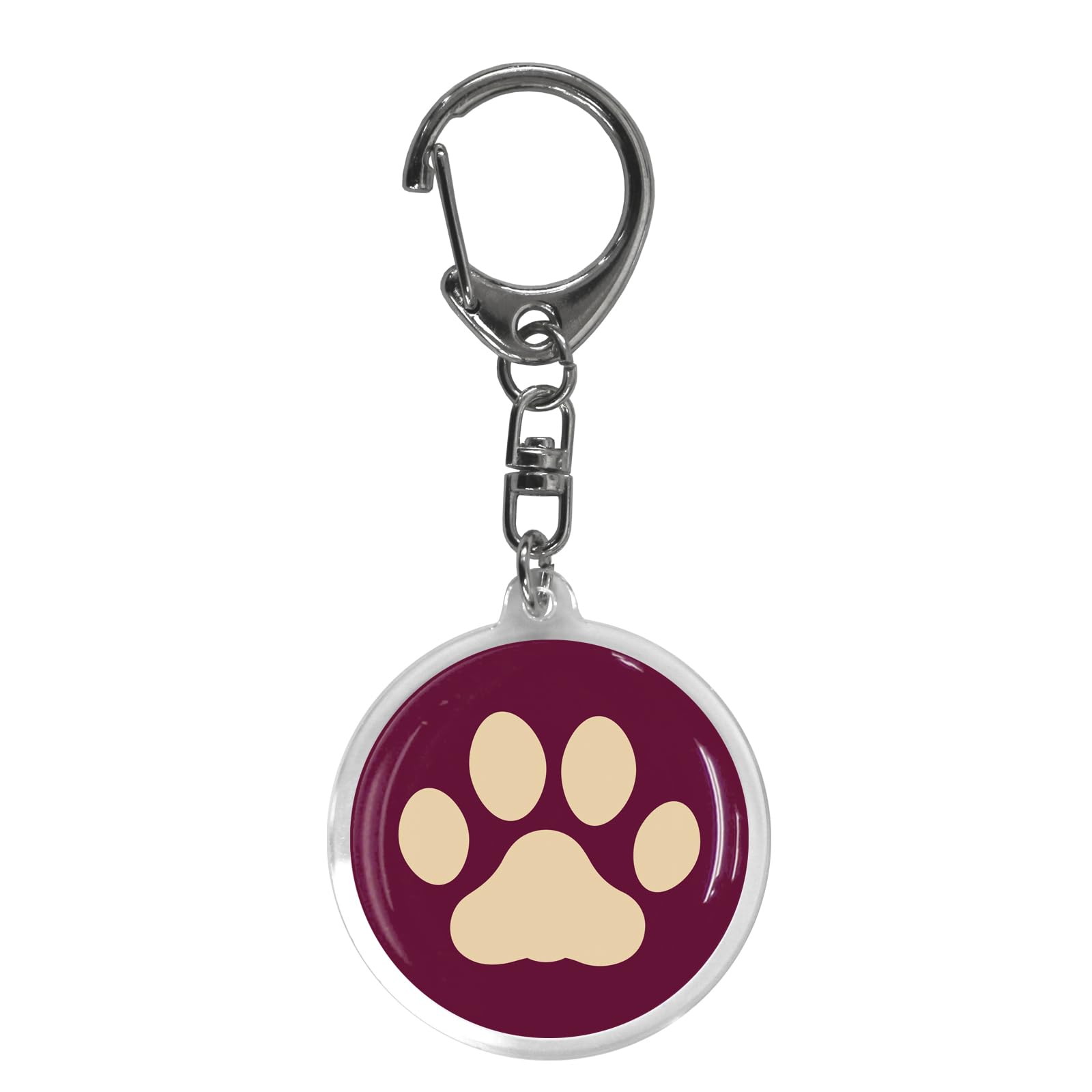 

[Promo Shop] Static electricity removal goods Paw pattern Wine red красный