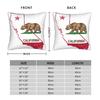 Decorative Pillowcase Republic California Merchandise Seat  Pillow Case Cover Square Style Multiple Sizes