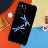 Libelle Hülle für Samsung Galaxy A53 A33 A13 A54 A34 A14 A56 A36 A16 A06 A12 A32 A52 A35 A17 A15 A55