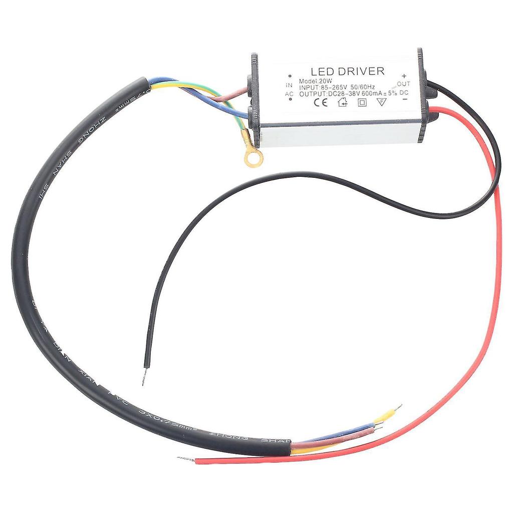 Led Lamp Transformer Driver Power Supply Dc 36v 20w Waterproof-hao
