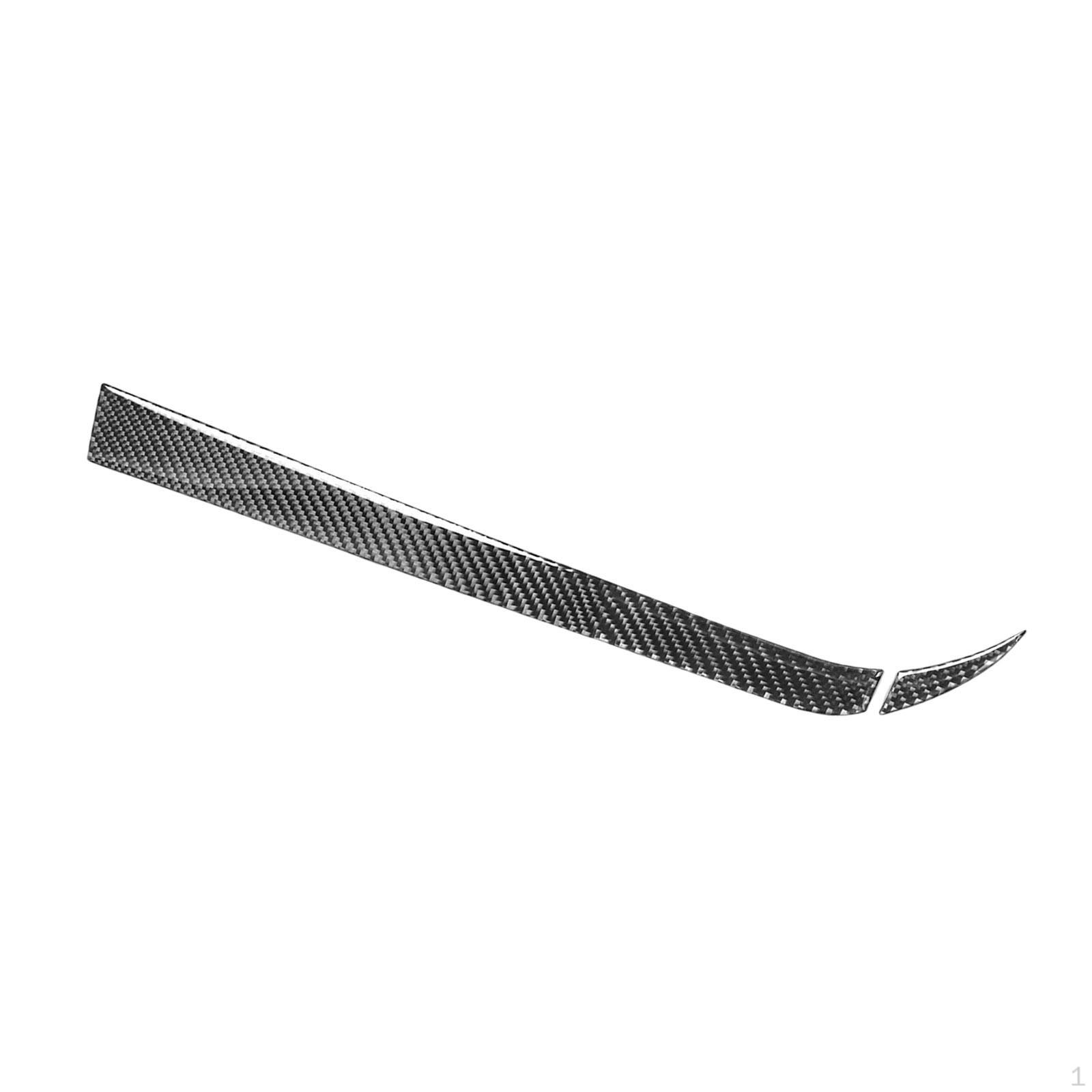 

2Pcs Copilot Storage Box Panel Cover Trim Replacement Spare Parts Easy to Install High Performance чёрный