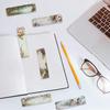 30pcs Aesthetic Book Club Page Markers Vintage Stationery Supplies Retro Paper Bookmark  Students