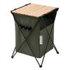 [Campers Collection Yamazen] LOAD Bucket Table, LOAD-BT Green, 42cm Wide X 45cm Deep X 63cm High