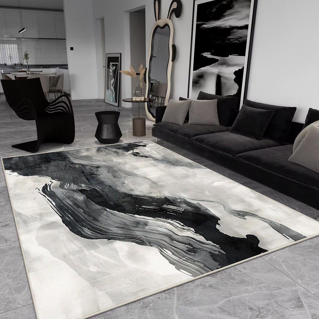 Nordic Abstract CARPET FOR LIVE ROOM Home Decoration Bedroom Large Area Rugs Washable Antiskid Lounge Floor Office Mats Bedside