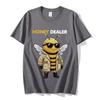 Honey Dealer Funny Bee Graphic T Shirt Men Women Fashion Y2k Clothing T-shirt Summer Casual Oversized Cotton T-shirts Streetwear