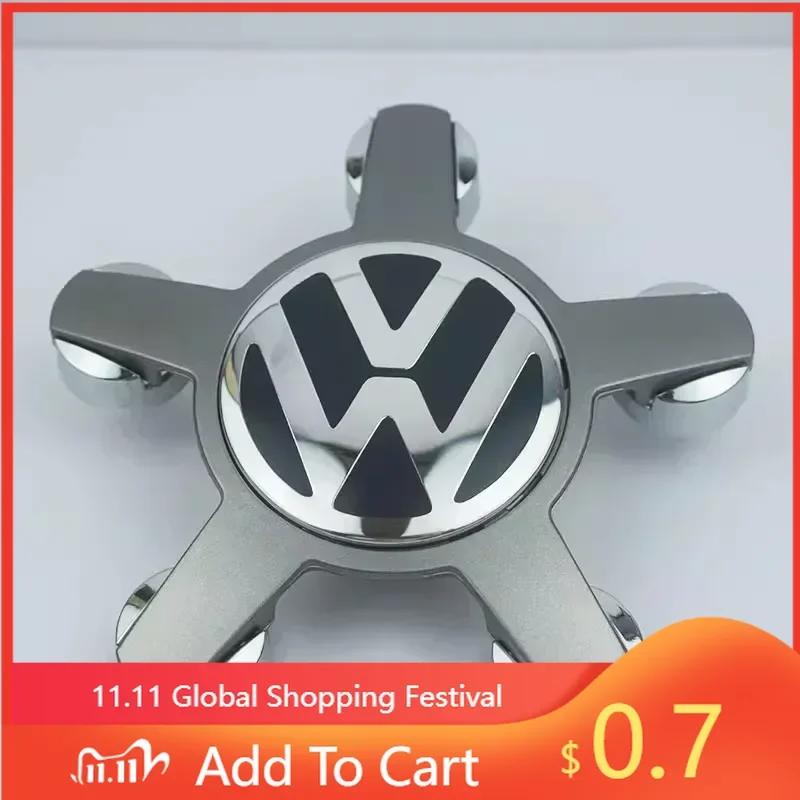For VW New 4PCS 135mm 4F0601165N 8R0601165 Wheel Center Cap Car Hub Cap Fit Five claws logo For VW Volkswagen B5 B6 B7 POLO pa Wv5