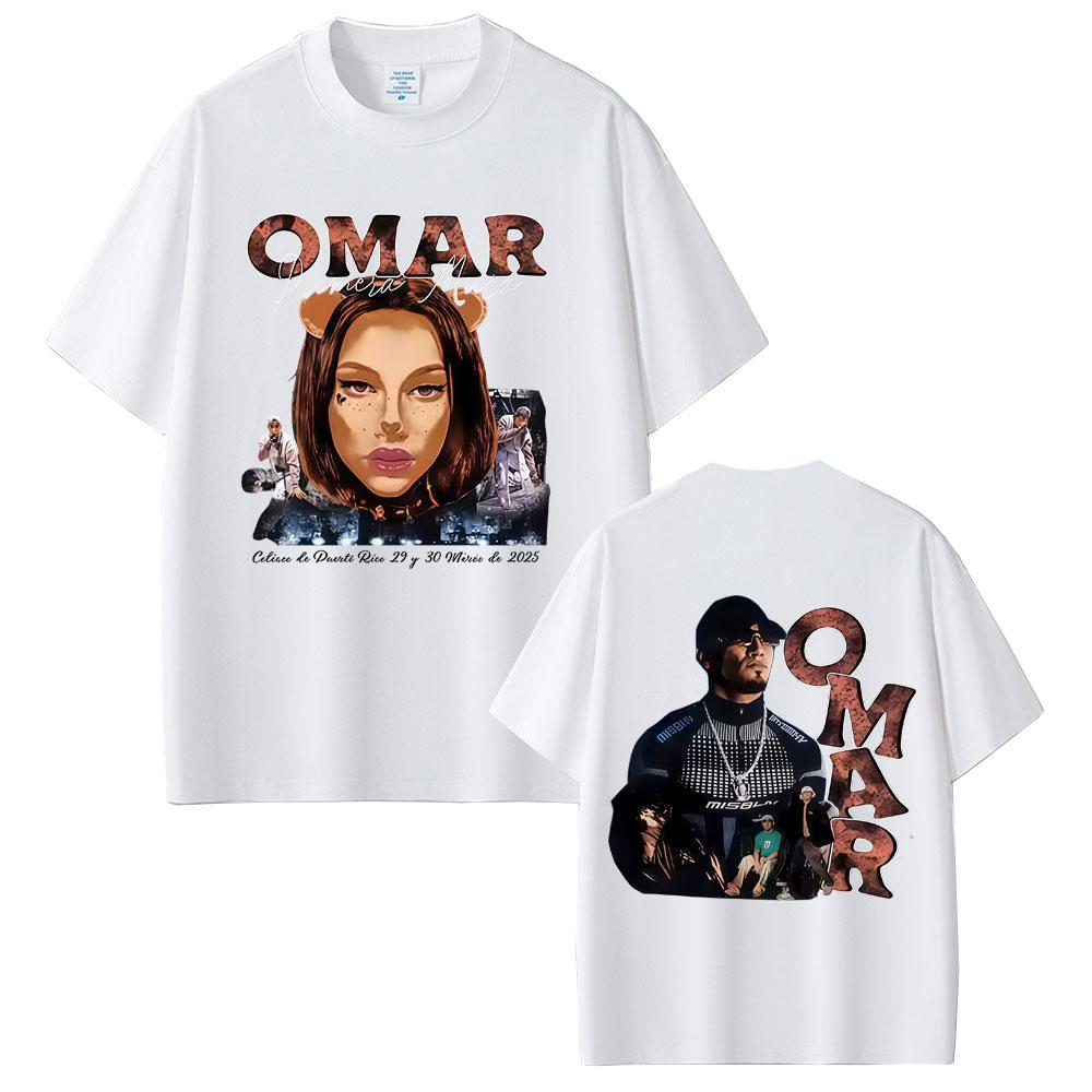 Rapper Omar Courtz Primera Musa T Shirt Men Women Hip Hop Fashion Street Vintage Tshirt Mens Casual Cotton Crewneck Tshirts