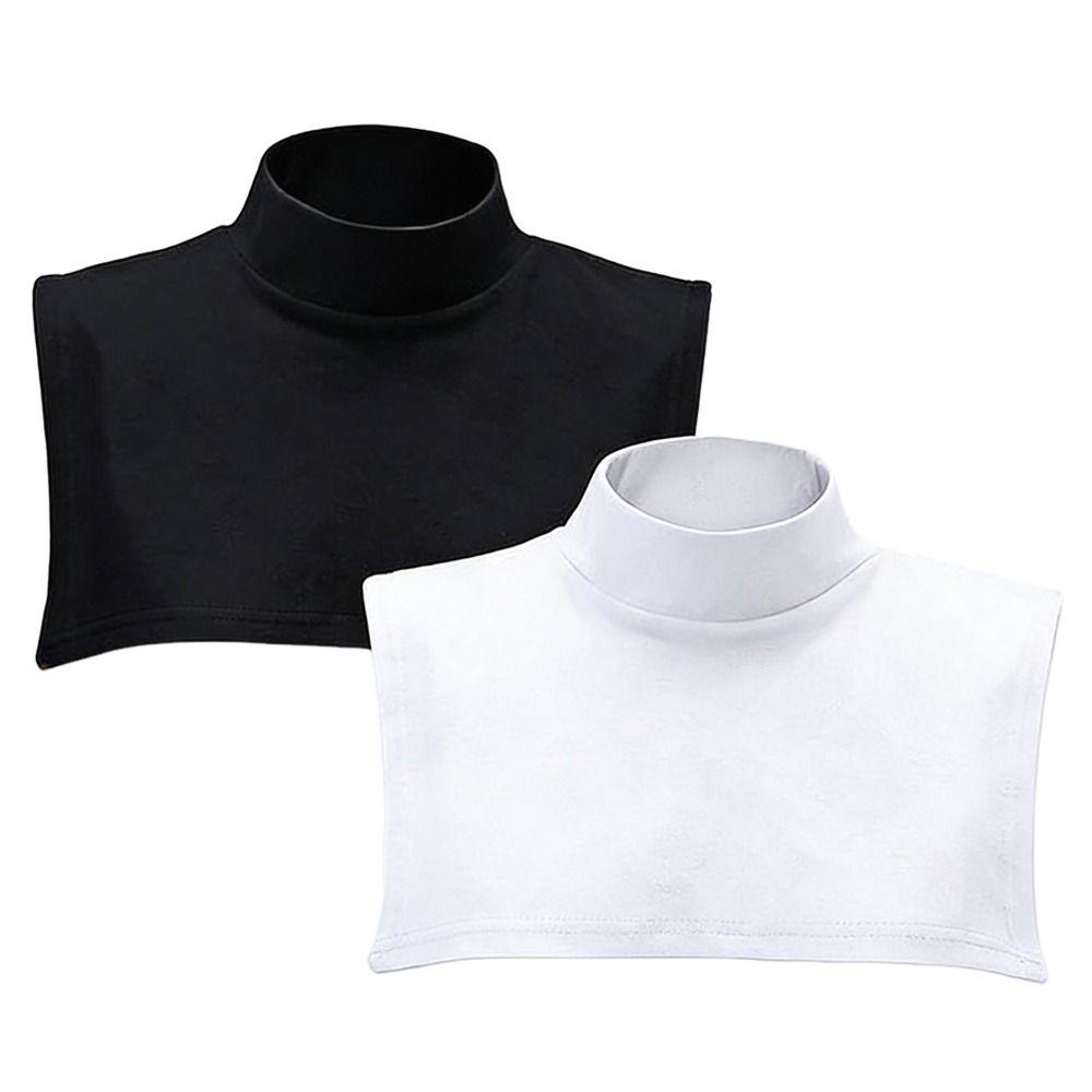 Cotton False Collar High-neck Lapel Turtleneck Fashion Inner Collar
