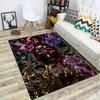 Powerful Anime Characters Home Carpet Office Decorative Carpet For Living Room Bedroom Door Mat Floor Rug Computer Chair Area Rug