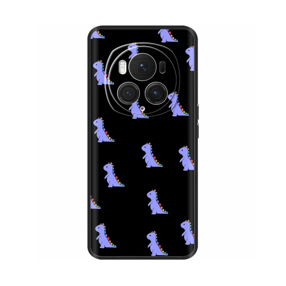 For Honor Magic6 Pro 5G Case Back Cover For Honor Magic6 5G Soft Black Silicone Fashion Phone Case For Magic 6 Pro Coque Fundas