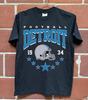 Detroit Football Vintage Graphic T-Shirt Unisex Retro Sports Fan Tee Est 1934