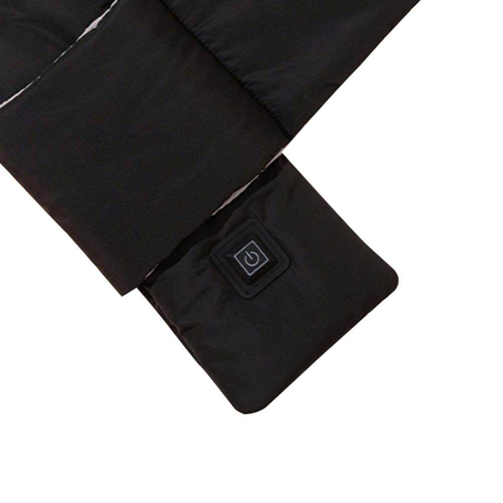 Electric USB Heated Scarf Neck Heating Pad 3 Temperature Adjustable Heated Neck Warmer Thickened Thermal Scarf for Men Women